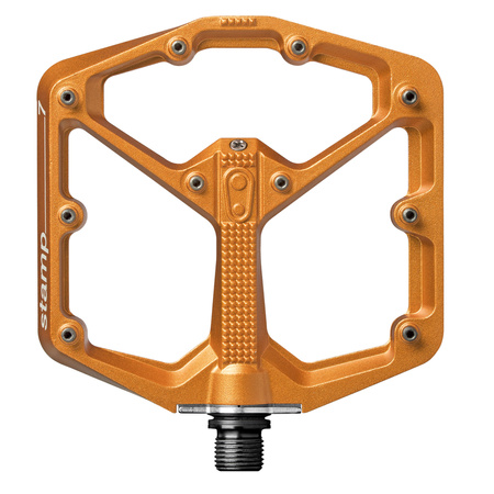 PEDAŁY ROWEROWE CRANKBROTHERS STAMP 7 LARGE ORANGE (ZAWIERA DODATKOWE PINY)