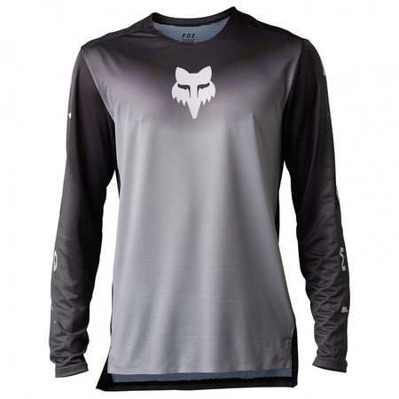 KOSZULKA ROWEROWA FOX - FLEXAIR LS JERSEY NOVAH [STL GRY] 