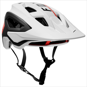 KASK ROWEROWY BIAŁY-CZARNY FOX SPEEDFRAME PRO BLOCKED, CE [WHT/BLK]