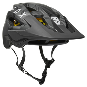 KASK ROWEROWY FOX - SPEEDFRAME CAMO HELMET, CE [GRY CAM]