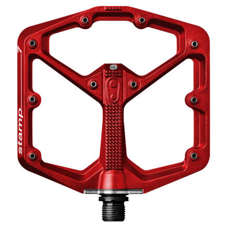 PEDAŁY ROWEROWE CRANKBROTHERS STAMP 7 LARGE RED (ZAWIERA DODATKOWE PINY)